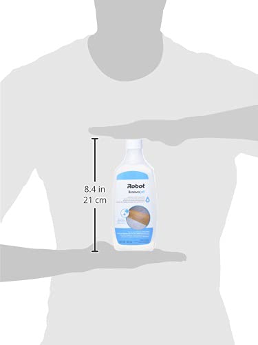 iRobot Authentic Replacement Parts Jet Hard Floor Cleaning Solution, Compatible with All Braava Robot Mop Accessory, Clear