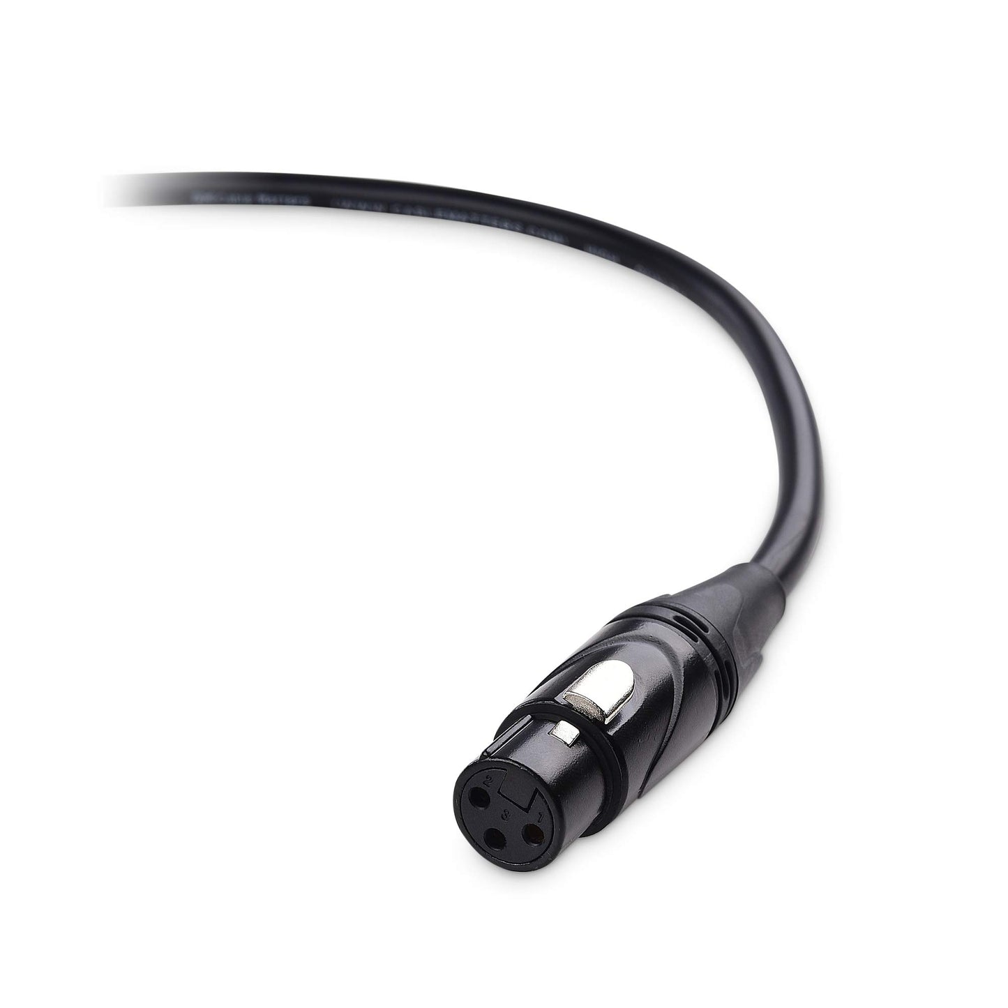 Cable Matters 2-Pack Premium XLR to XLR Microphone Cable 3 Feet, Oxygen-Free Copper (OFC) XLR Male to Female Cord/XLR Cables/Mic Cable