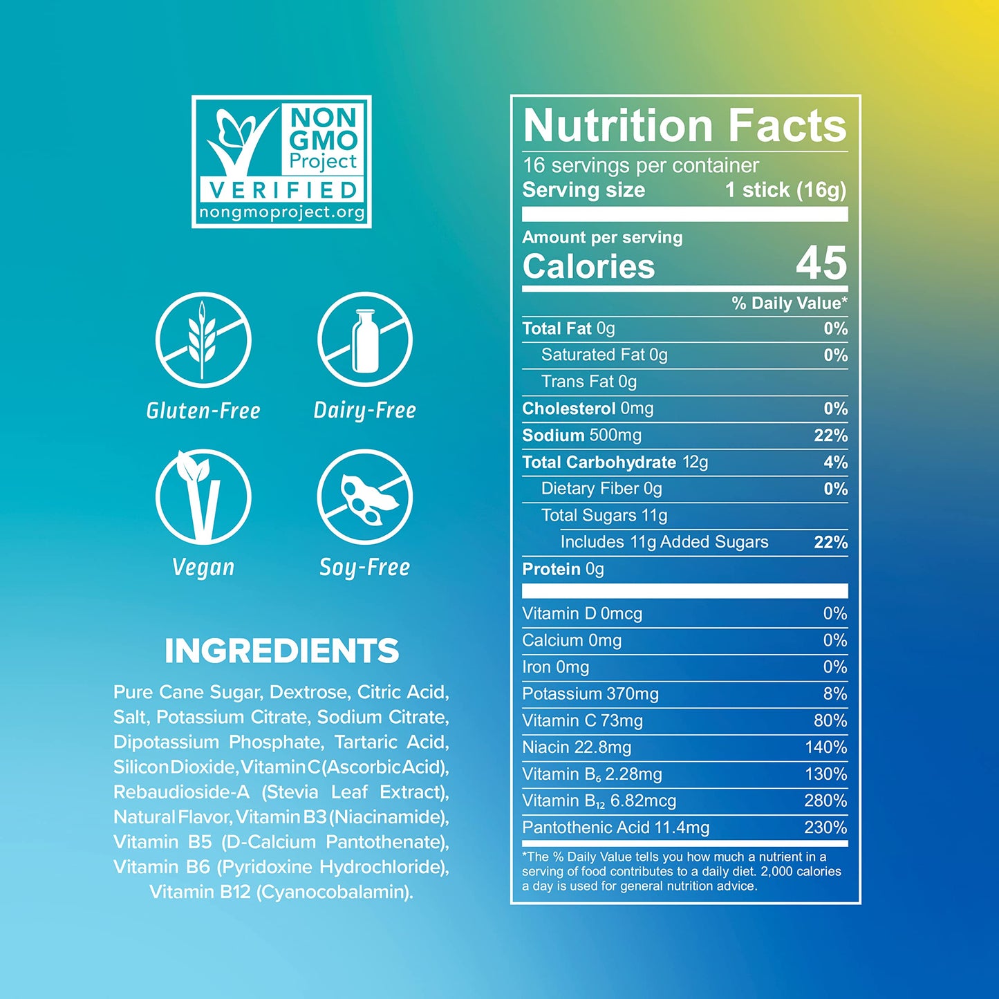 Liquid I.V. Hydration Multiplier - Concord Grape - Hydration Powder Packets | Electrolyte Drink Mix | Easy Open Single-Serving Stick | Non-GMO | 16 Sticks